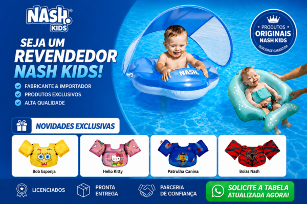 revendedor nash kids